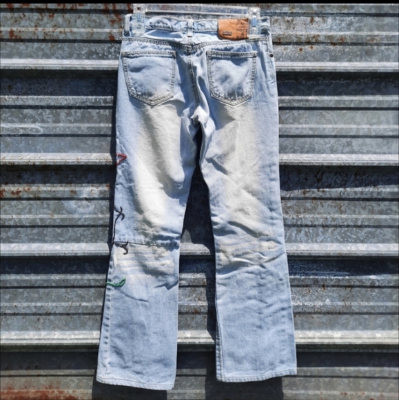 VINTAGE Beaded Dollhouse Jeans - Picture 5 of 15